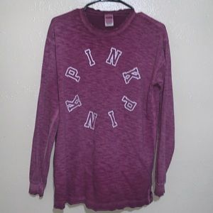 Women’s XS PINK VICTORIA SECRET long sleeve tee